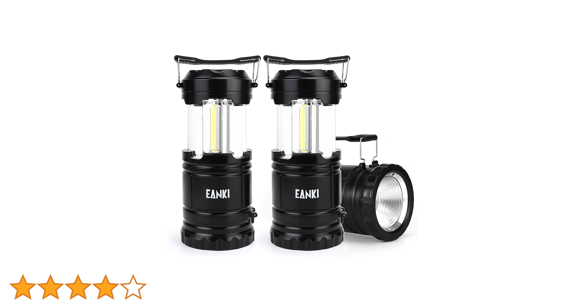 Amazon.co.jp: 【4個 セット】EANKI LEDランタン 懐中電灯2モード切替